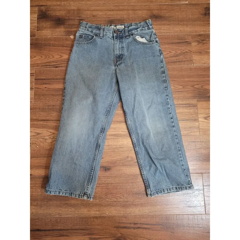 Arizona Jeans Husky Fit Youth‎ Boys 10 Cotton Straight Loose Fit 28/22